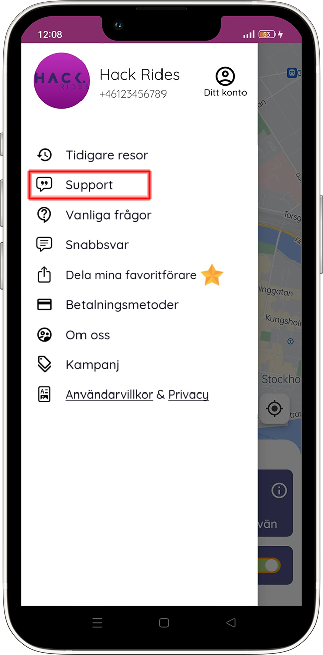 Hack Rides Support